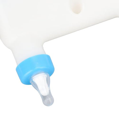 SYH&AQYE Goat Milk Jug, 3 Pacifier Small Animal Milk Feeder Piglet Puppy Baby Lamp Goat Milk Feeder Farm Drinking Equipment for Farm Lamb Dog Piglet