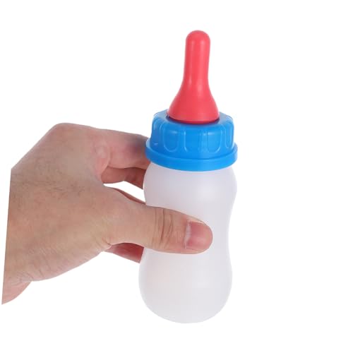 4pcs Robust Livestock Milk Feeders for Calf Lamb Piglet Easy to Clean Feeding Bottles