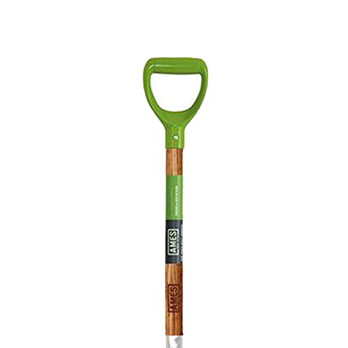 AMES 2672400#14 Aluminum Scoop with Hardwood Handle and D-Grip, 46-Inch - style: 46 in. Hardwood Handle Scoop