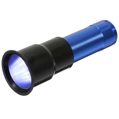 Handheld Egg Candler with Cold Led Light for Chicken Duck Goose Egg Incubation and Hatching Portable Candling Lamp for Farm Testing - color: Blue