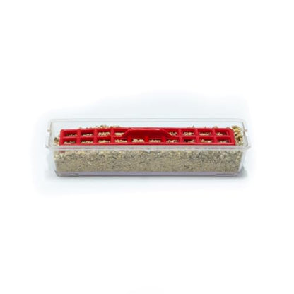 Hatching Time Starter Feeder, for Baby Chicks, Poults, Easy to Clean, Cimuka, Fits Hatching Time Chick Brooder, Durable, PP Plastic (Polypropylene)