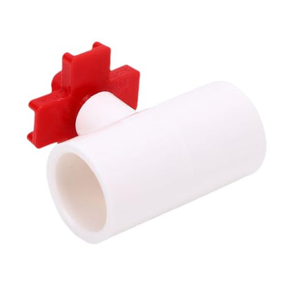 Zerodis Poultry Breeding Supplies Nipple Kits with Tee Fittings Sealing Gaskets and Tape for Automatic Poultry Watering System Leakproof Plastic Nipples for Chickens Birds 10PCS Chicken