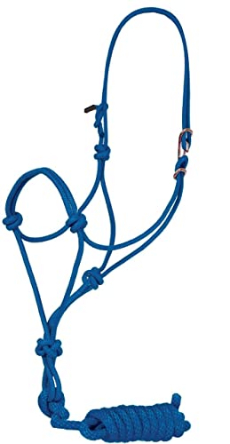 MUSTANG Easy-On Rope Halter - color: Black