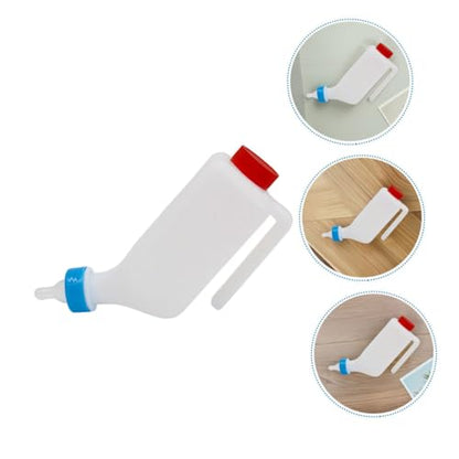 POPETPOP 1Pcs Animal Nursing Bottle for Piglets and Lambs Professional Approved Feeder Effortless Feeding System for and Nutrition Easy to Use Hanging Design for Pens