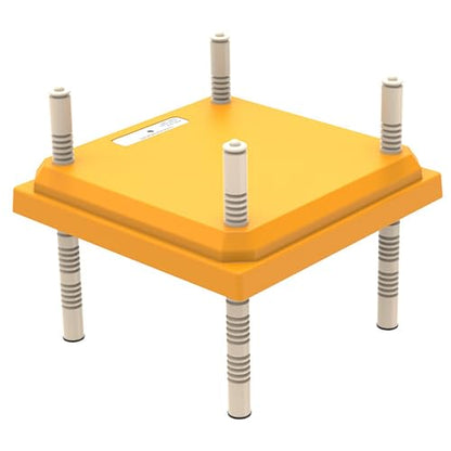 Heat Lamp for Chicks, Chick Brooder Heat Plate, Adjustable Height & Angle Chick Warmer, Energy-efficient Heating Plate for Chicks, Orange Yellow, for