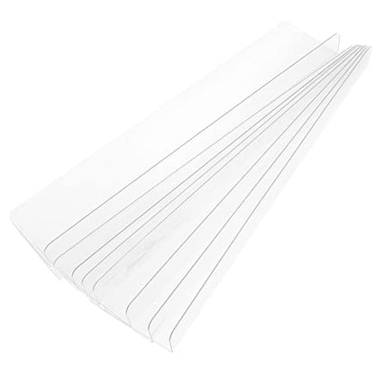 Angoily 8pcs Small Pet Cage Liner Guard for Guinea Pig and Hamster Cages Prevents Bedding Design for Visibility Edge Padding for Safety and Comfort