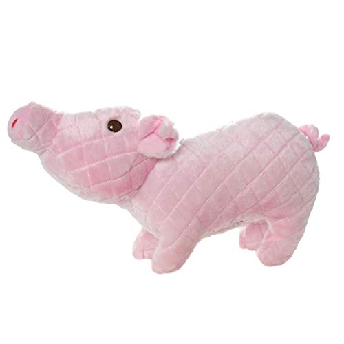 MIGHTY® 2 Pack Massive Piglet Ultra Plush Dog Toys | Multiple Layers & Reinforced Seams , Washable and Floats , Mighty® Construction - color: 2PK Pink Pig