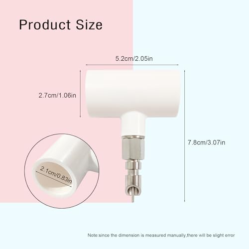Stainless Steel Rabbit Water Nipples Metal Automatic Watering System with PVC Tee for Rat, Guinea Pig, Hamster, Ferrets (6Pcs)