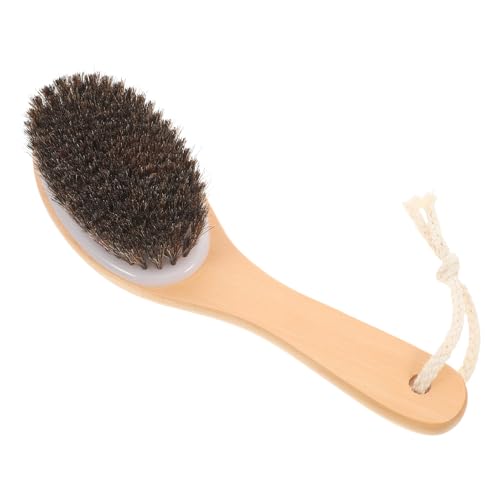 Horse Grooming Brush and Cattle Fur Comb Sturdy Shedding Tool with Bristles for Livestock Hair Cleaning and Dust Removal Suitable for Daily Use on Horses and Cattle