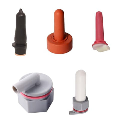 Calf Feeding Fixed Base Milk Bucket Nipple Soft Rubber Teats Feeding Bottle Accessory Calf Feeder - color: AF355