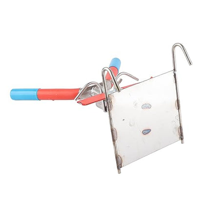Srliya Pig Castration Rack, Galvanized Steel Hanging Type Fixed Delivery Bed Fence for Pig Farm, Easy to Use with Simple Convenient Operation