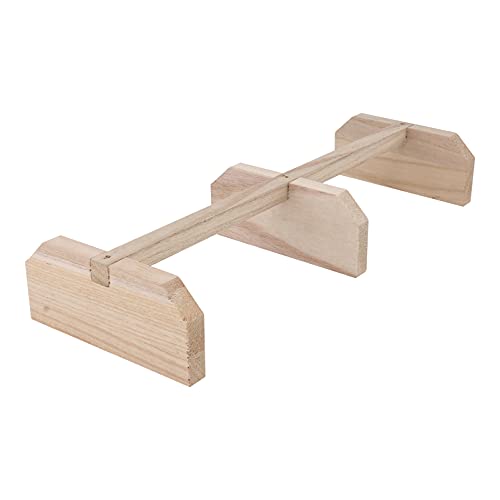 balacoo Roosting Wooden Chicken Stand-Chicken Perch Wooden Roosting Bar Brooder Ladder? Toys for Coop, Brooder, Chicks- Perch Outdoor Toys