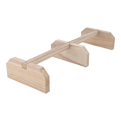 balacoo Roosting Wooden Chicken Stand-Chicken Perch Wooden Roosting Bar Brooder Ladder? Toys for Coop, Brooder, Chicks- Perch Outdoor Toys