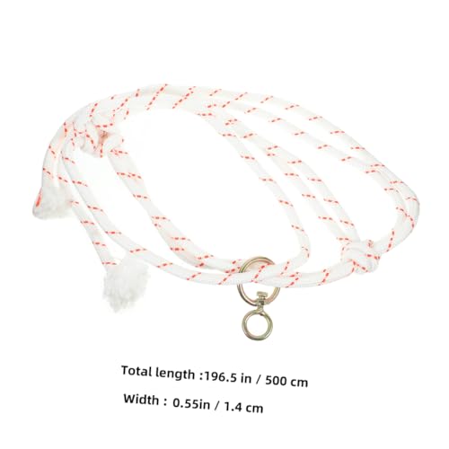 Cattle Halter Portable Braided Rope Halter for Livestock Durable Cattle Supplies Easy to Use and Wear Resistant for Outdoor Traction Fit for Growing