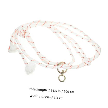 Cattle Halter Portable Braided Rope Halter for Livestock Durable Cattle Supplies Easy to Use and Wear Resistant for Outdoor Traction Fit for Growing