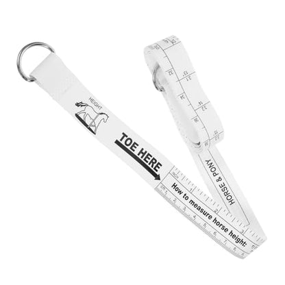 Abaodam Professional Flexible Horse Measuring Tape Accurate Weight and Height Measurement Tool for Livestock Cattle Goats and Sheep