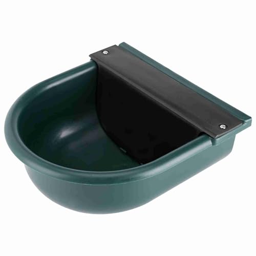 Automatic Water Bowl, Livestock Waterer Automatic Float Valve Water Trough Automatic Water Dispenser with Copper Nozzle for Horse Cattle Goat
