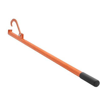 VEVOR 59'' Felled Cant Hook Logging Tool, Adjustable Heavy Duty Steel Log Roller, Log Lifter Timber Jack with Rubber Grip, Forestry Logging Tools for Lifting and Handling Logs up to 32" Dia - size: Cant Hook 59''