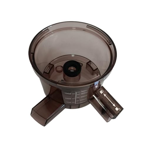 Large Feed Chute Juicer Parts Feed Port Cover Screw Auger Filter Juicing Cup and Replacement Accessories(YELLOW) - color: Yellow