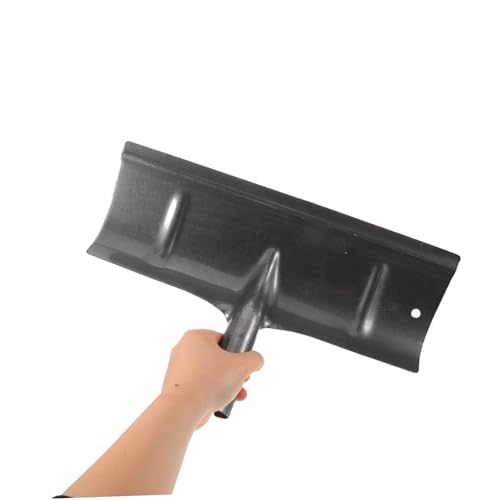 TEHAUX Manual Manure Removal Tool for Poultry and Livestock with Manganese Steel Shovel Head, Efficient Horse Scraper for Farm Settings and Poultry Cage Cleaning