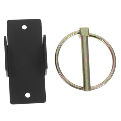 Cabilock Heavy-Duty Steel Livestock Bucket Hook with Quick Release and Pin for Feed Buckets in Horse Stables and Tack Rooms, Barn and Stable Supplies