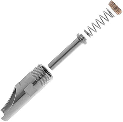 Pack of 10 Pig Waterer Nipple Stainless Steel Pig Nipple Hog Waterer Nipples Drinker NPT 1/2" Pig Nipple Drinker for Sows Piglets Drinking