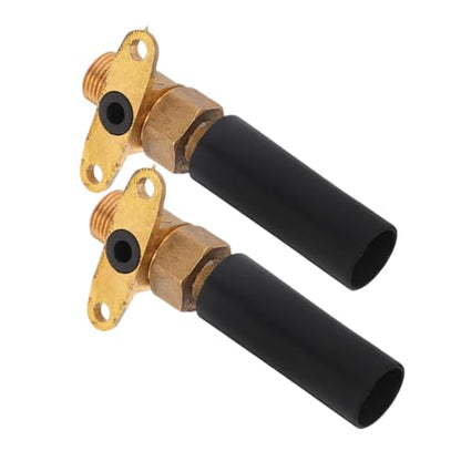2pcs Copper Float Valve for Livestock Water Dispenser Automatic Water Control for Cattle Sheep and Pigs Durable Farm Accessory for Efficient Hydration Management
