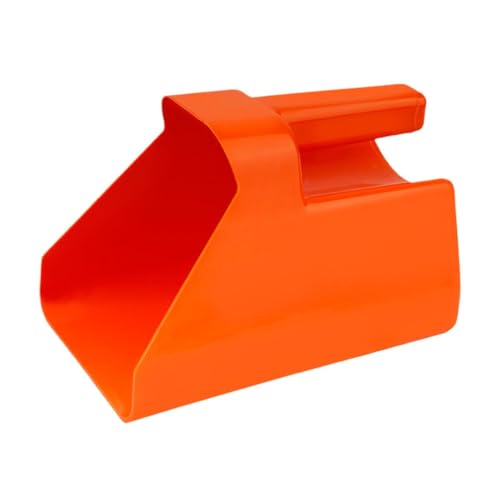 Pellet Scoop - Hand Scoop, Heavy Duty Transfer Shovel, Livestock Hand Dipper, Kitchen Utensils | Stackable Food Scoopers for Animals Food Service Utility Ladle for Horses, Goats, Sheep