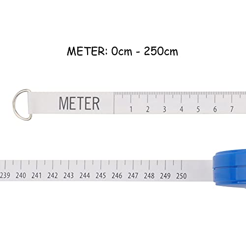 WIN TAPE Professional Cattle Weightband Weight & Height Tape Measure (Blue)
