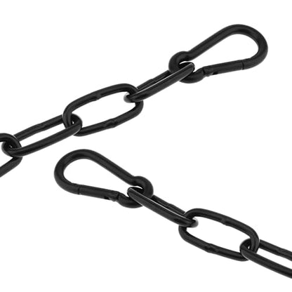 Gate Chain Lock for Outdoor Fence,304 Stainless Steel Gate Chain 39" x 5/32" with Both-Ended M5 Carabiners,Chain Link Latch Lock for Wooden Fence Pet Cages (39" x 5/32", Piece, 1) - size: 39" x 5/32"