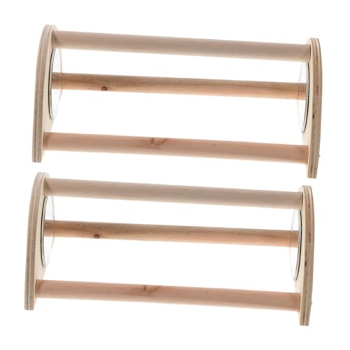POPETPOP Roosting Bar for Hens and Chicks Wooden Coop Stand for Indoor Outdoor Use Promotes Healthy Growth and Activity for Enhanced Wellbeing