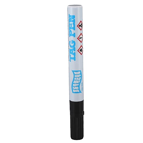 Ear Tag Pen, Waterproof, Strong Penetration, Black Ink, Ear Marker Pen, Portable Permanent Marker Pigs, Cows, Sheep