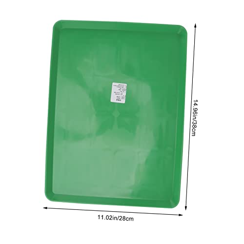 Yardwe Pet Toilet Chassis Replacement Tray for Animal Cage Heavy Duty Bedpan for Rabbit Chicken Small Pig Easy to Leakproof