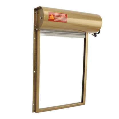 Automatic Chicken Door Opener, Auto Chicken Door Easy Install for Duck (Gold)
