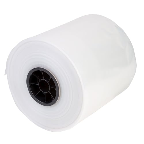 Hudson Exchange (10" W x 1000' L, 6 Mil) Food Grade LDPE Poly Tubing, Natural