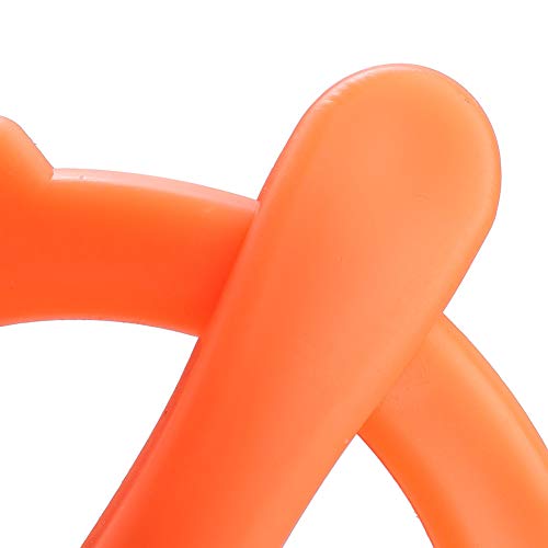 aqxreight Farm Animal Chew Toy Plastic Bite Toy for s with Hanging Chain Veterinary Grade Design to Biting and Promote Health