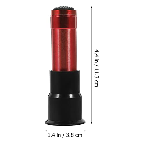 Hemobllo Egg Candler Tester, Egg Incubator Portable Cool Light Candling Lamp Hand Held Poultry Farm Candler Accessory - color: Red