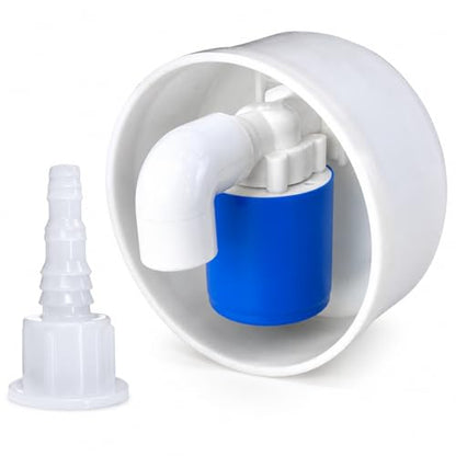 Livestock Waterer Trough Valve, Automatic Fill Inlet Controller, 3/4 Inch Hose Connection, Farm Water Valve, Side Water Inlet Float Valve