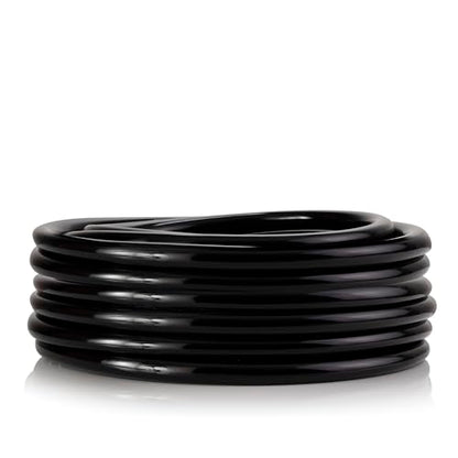 Alpine Corporation 5/8 Inch Inside and 7/8 Inch Outside Diameter by 100 Feet Long PVC Tubing for Ponds, Fountains and Waterfalls Circulations, Black - size: 5/8" I.D. x 7/8" O.D.