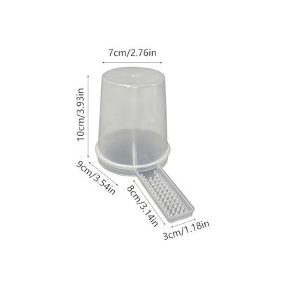 Baby Chick Feeder and Waterer Set, Poultry Starter Kit, Chick Feeder & Gravity Waterer, Compact Brooder Supplies for Chicks, Ducklings and Small Poultry (A) - color: A