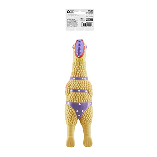 Outward Hound by Charming Pet Squawkers Henrietta Latex Squeaky Rubber Chicken Dog Toy, Funny Interactive Holiday Toy for Dogs, Small Size - color: Henrietta, size: Small