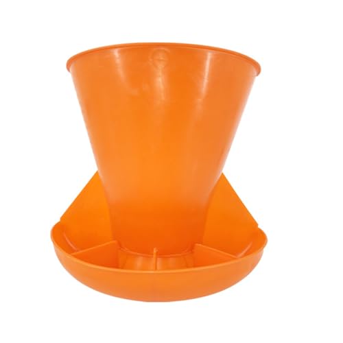 Wall Mounted Pigs Feeder with 4 Feeding Compartments for Organized Livestock Feeding Easy to