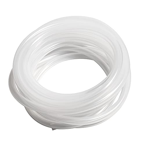 Quickun Pure Silicone Tubing, 7mm ID x 10mm OD High Temp Food Grade Tube Pure Silicone Hose Tube for Home Brewing, Beer Line, Kegerator, Wine Making, Aquaponics, Air Hose by Proper Pour (9.84 Ft) - size: 7mmx10mm, style: 9.84Ft (3meters)