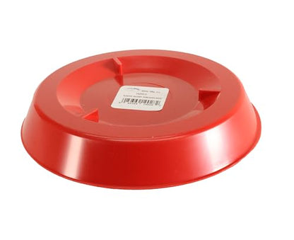 Little Giant® Screw-On Poultry Waterer Base | Heavy Duty Plastic Water Tray Base for Container | Chicken Waterer Screw on Base (Red, 1 Count) - color: Red