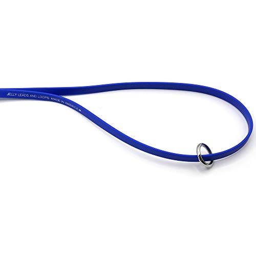 Jelly Pet Grooming Loop for Dogs, Groomers Helper, BioThane Material is Easy to Clean, Waterproof & Durable Noose Loop, Fits Most Pet Grooming Tubs/Tables/ 3/8” x 24” W/Ring Hot Pink - color: Hot Pink, size: 3/8” x 24”