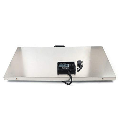 440LB Pet Weight Scale, Animal Scale Platform, Digital Livestock Scale Large Dog Pet Scale 40.7×20.8inch Stainless Steel Platform LCD Display
