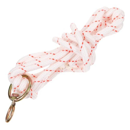 Rope Cattle Halter Leading Rope Handmade Braided Cattle Bridle Wear-Resistant Traction Adjustable Size for Livestock Handling