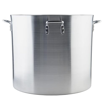 Winco ALHP-120 6.0mm Aluminum Stock Pot, 120-Quart,Medium - color: Aluminum, size: 126.8 Quarts