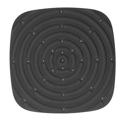 PVC Washable Chicken Mat Convenient Egg Collector Poultry Box Pads 4pcs for Chicken Coop Breeding (Black) - color: Black
