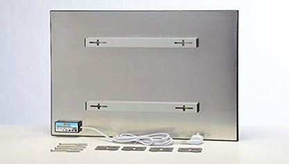 Wexstar 600-Watt Infrared Electric Panel Heater White WS-6WUS